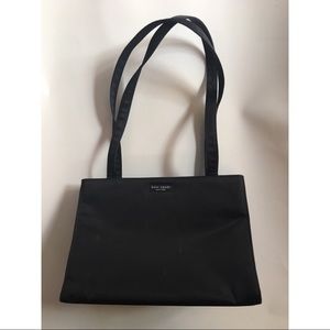 Kate Spade Bag, Black Nylon Tote with Zipper